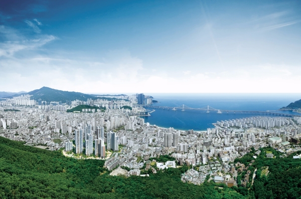 11월 분양을 앞두고 있는 GS건설 '광안자이' 조감도. 사진=GS건설.