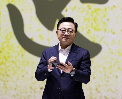 ▲사진:고동진 삼성전자 무선사업부장(사장).