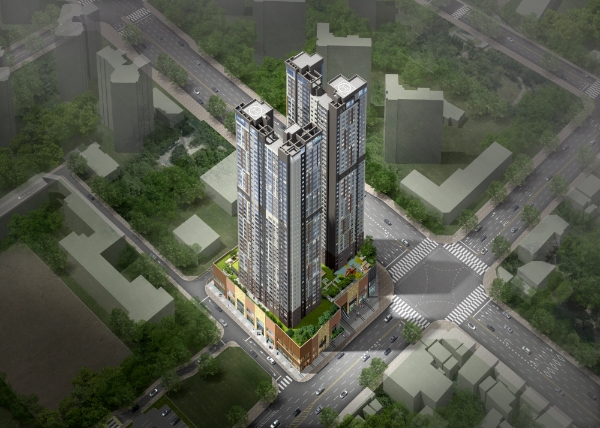 2일 최고 청약 경쟁률 11.03 대 1로 전 평형 1순위 마감된 현대산업개발 '부평아이파크'. 사진=현대산업개발.