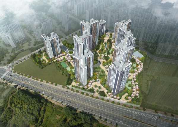 GS건설 '속초자이' 조감도. 사진=GS건설.