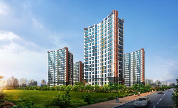 제일건설 '서울 항동지구 제일풍경채'. 사진=제일건설.