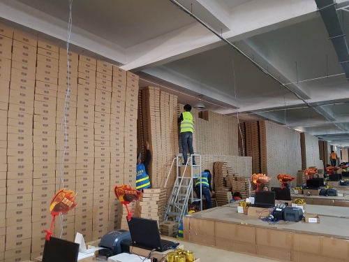 이랜드 상해 물류센터. 이랜드그룹 제공