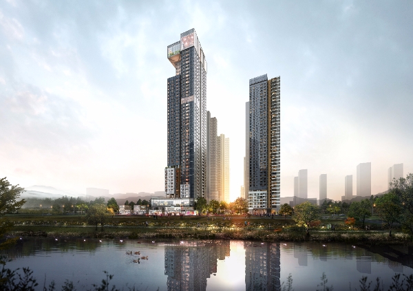 세종 리더스포레 투시도. 사진=한화건설.