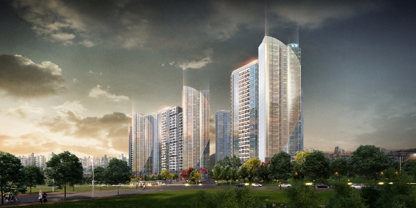 GS건설이 재건축 시공사로 선정된 '대구 송현 주공 3단지'. 사진=GS건설.