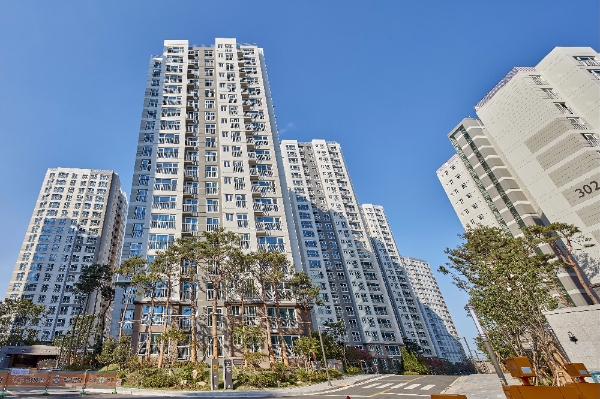 한화건설 'LH광주 선운 3BL아파트'. 사진=한화건설.