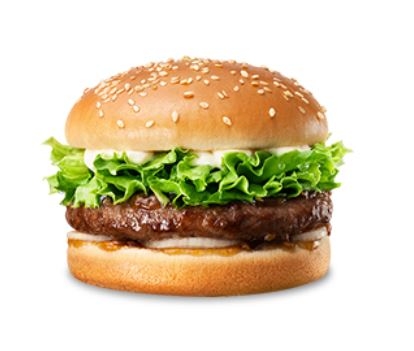 롯데리아 불고기버거. 롯데리아 홈페이지 캡처