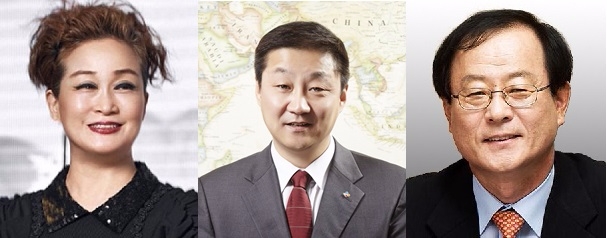 (좌측부터) 이미경 CJ그룹 부회장, 신현재 CJ 경영총괄, 김철하 CJ제일제당 대표