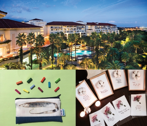 제주신라호텔 크리스마스 마켓 판매 상품. 호텔신라 제공