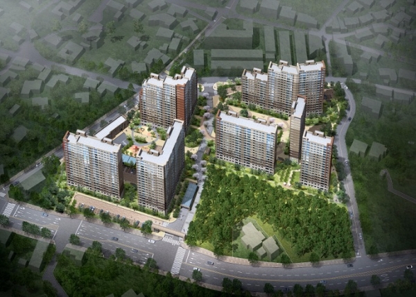 현대산업개발 '강릉 아이파크' 조감도. 사진=현대산업개발.