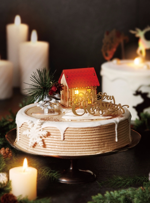 파리바게뜨 크리스마스 케이크 '불을 밝혀요, 모카하우스'. SPC 제공