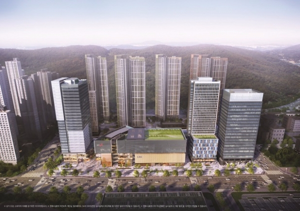 태영건설 '광명역 어반브릭스' 조감도. 사진=태영건설.