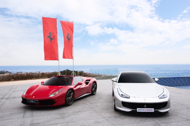 21일과 22일 양일간 부산 및 영남 지역에서 진행한 페라리 고객 시승 행사를 진행했다. 사진=페라리.