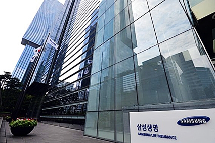 ▲ 2016년 8월 이전된 삼성생명 서초 사옥.