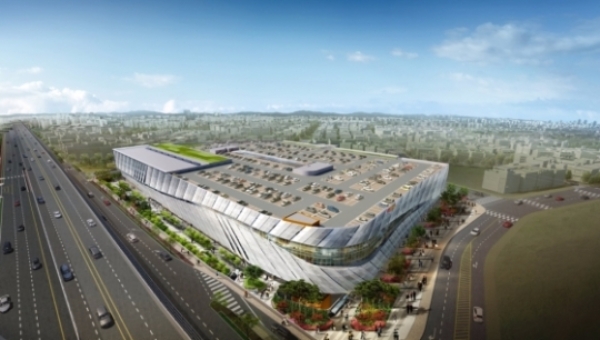 수원 SK V1 motors 조감도. 사진=SK건설.