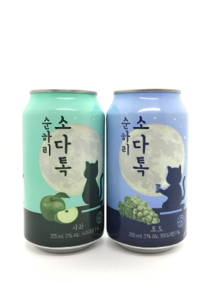 순하리 소다톡. 롯데주류 제공