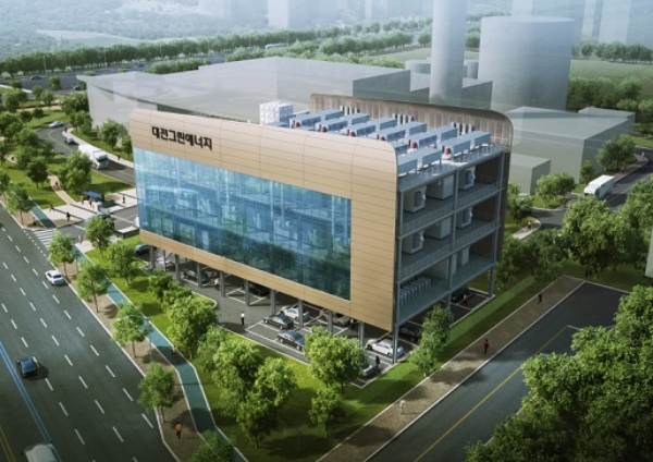 LH 대전에너지사업단 신재생에너지 '연료전지' 사업 조감도. 사진=LH.