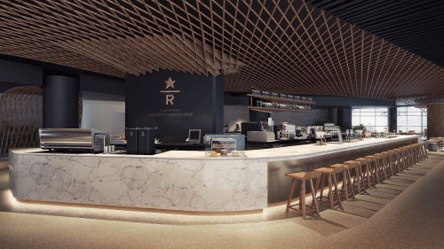 스타벅스 더종로점. 스타벅스코리아 제공