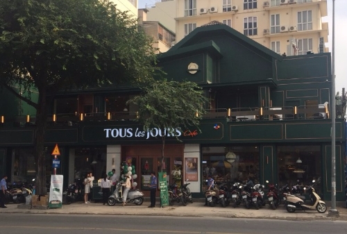 뚜레쥬르 베트남 하이비쫑점 리뉴얼 매장. CJ푸드빌 제공