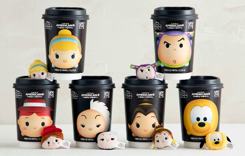 디즈니썸썸아메리카노. GS25 제공