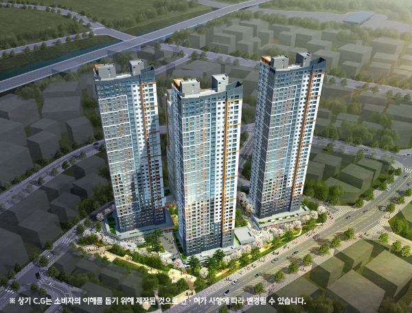 현대건설 '힐스테이트 동탄 2차'. 사진=현대건설.