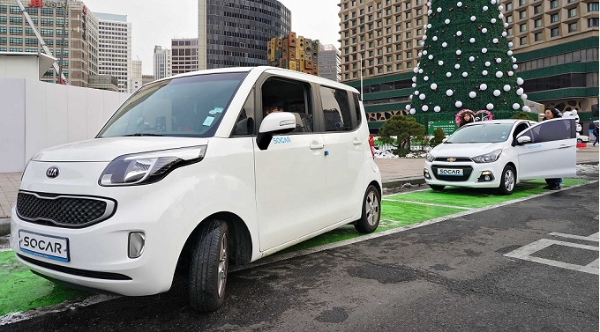 쏘카가 서울광장에 '나눔카' 지원에 나섰다. 사진=쏘카.