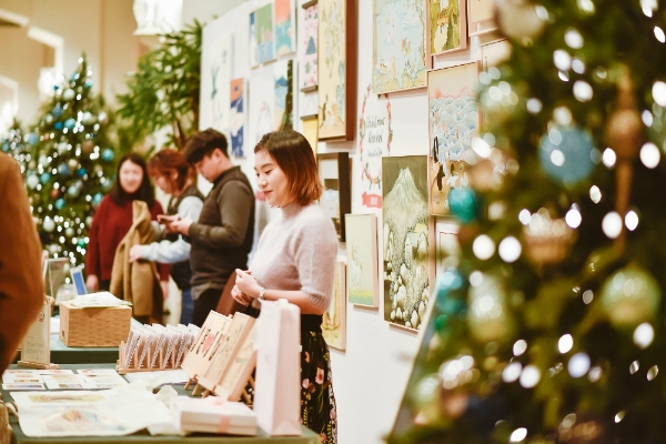 제주호텔신라 크리스마스 마켓. 호텔신라 제공