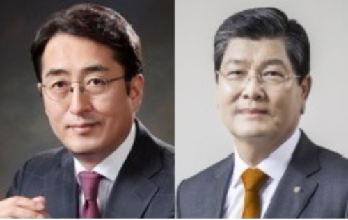 △메리츠화재 김용범 사장 (좌), 한화생명 차남규 부회장 (우) / 사진=각 사