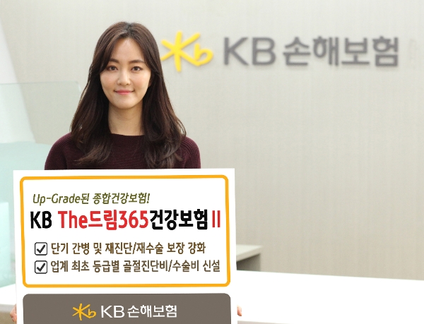 △KB손해보험의 'The드림365건강보험II' / 사진=KB손해보험