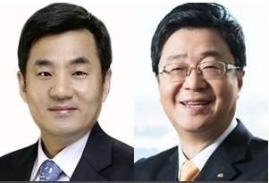 윤경은(왼쪽) 전병조(오른쪽) KB증권 각자대표