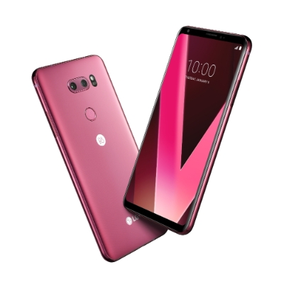 △LG V30 라즈베리 로즈 / 사진=LG전자