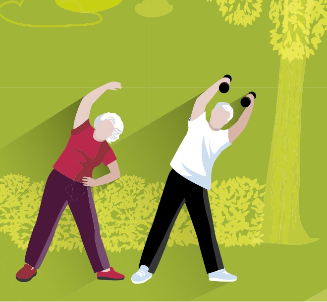 “100세 시대! 나 관리하는 시니어야!”