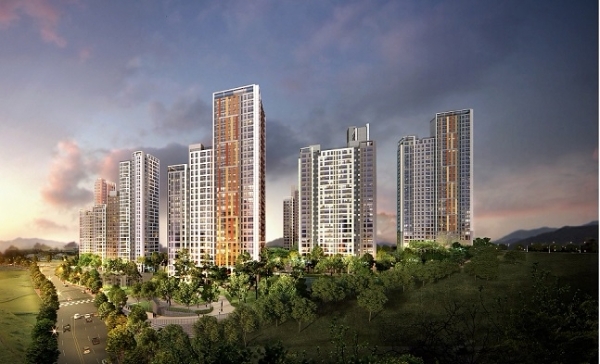 10일 1순위 청약을 실시하는 GS건설 '춘천파크자이'. 사진=GS건설.