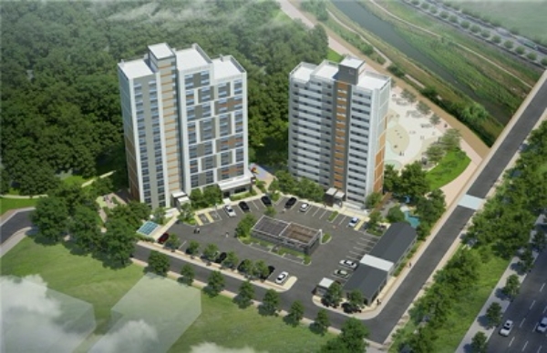 10일부터 입주를 시작한 '대전도안 행복주택'. 사진=LH.