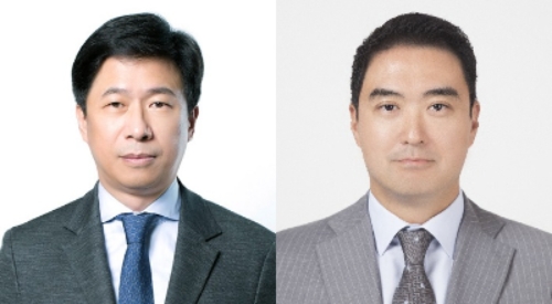 이갑 대홍기획 대표이사(좌)와 강성현 롯데네슬레코리아 대표이사 내정자. 롯데그룹 제공