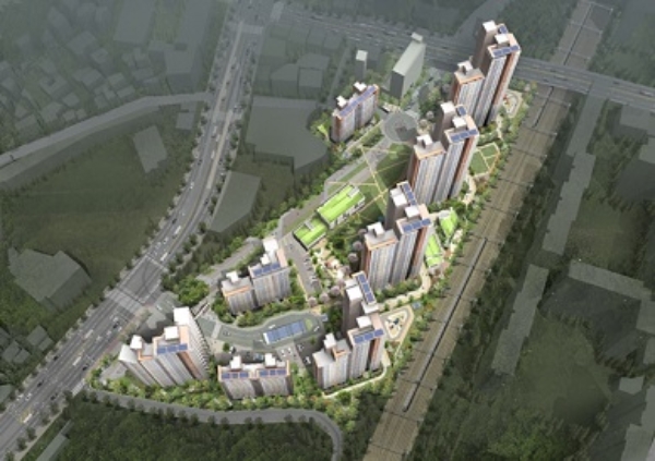 '개봉역 센트레빌 레우스' 조감도. 사진=동부건설.