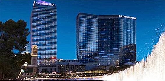 ▲미국 라스베가스 코스모폴리탄 호텔.