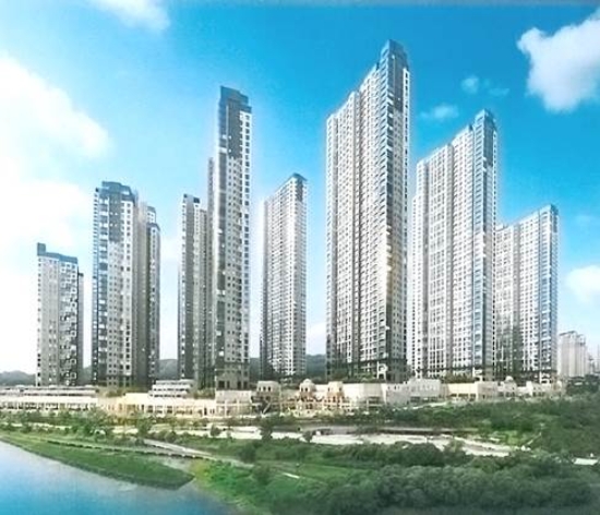 광교 중흥 S클래스 조감도. 사진=현대엘리베이터.