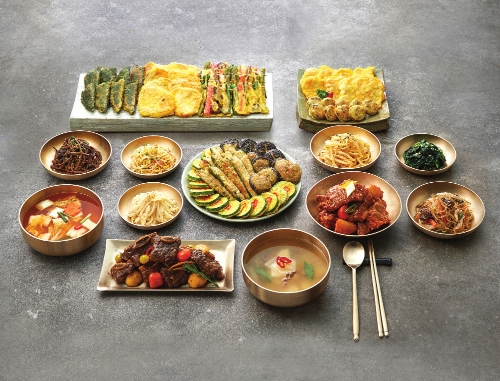 라운드키친7 상차림세트 1호. 롯데백화점 제공