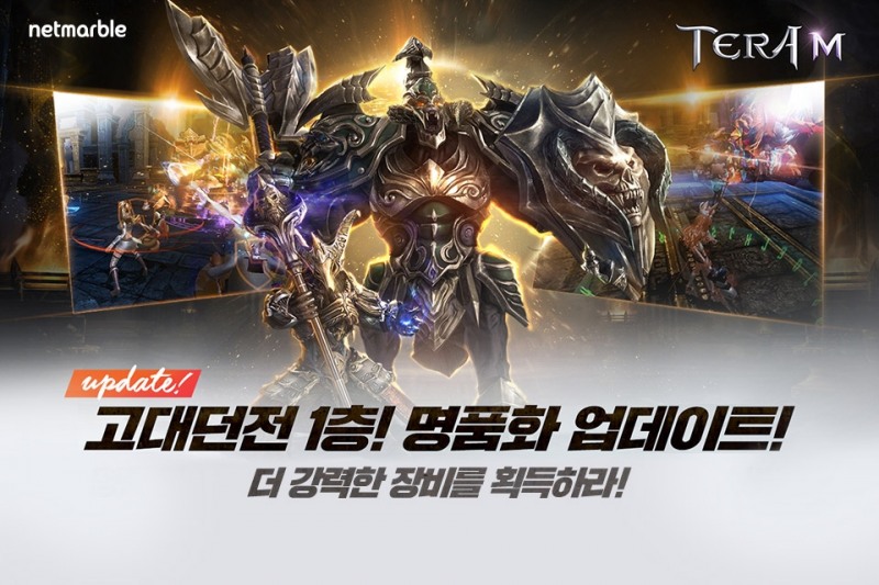 넷마블 ‘테라M’ 10인 파티플레이 ‘고대던전 1구역’ 오픈