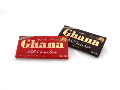 가나 초콜릿. 롯데제과 제공
