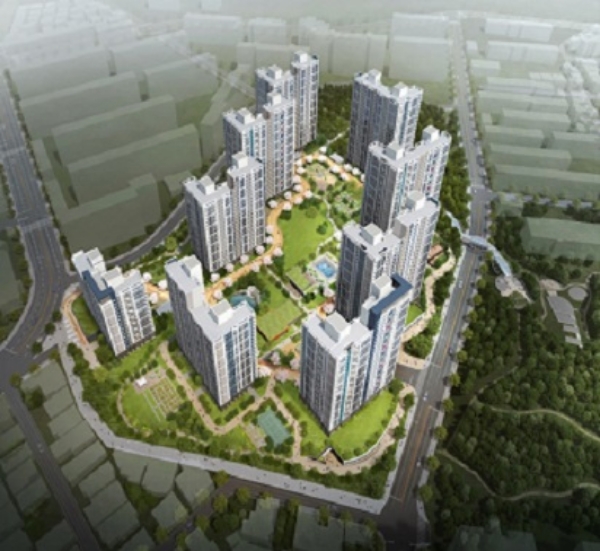 다음달에 분양 일정을 잡고 있는 포스코건설 '청주 더샵 퍼스트파크' 조감도. 사진=포스코건설.