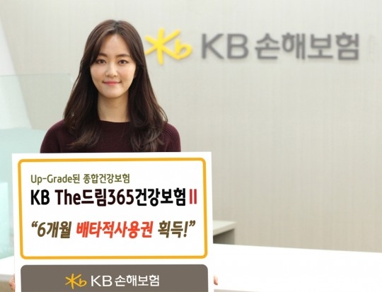 △KB손해보험 'KB The드림365건강보험II' / 사진=KB손해보험