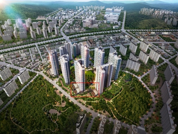'청주 더샵 퍼스트파크' 조감도. 사진=포스코건설.