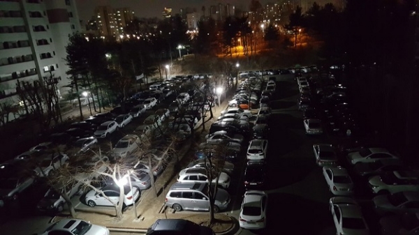 목동아파트 6단지 주자창. 사진=양천발전시민연대.