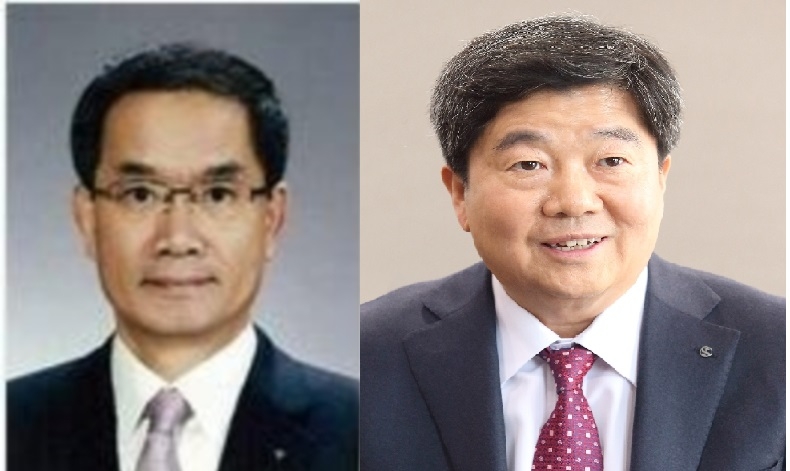 △주재중 하나생명 신임 사장 내정자 (좌), 이병찬 신한생명 사장 (우) / 사진=각 사