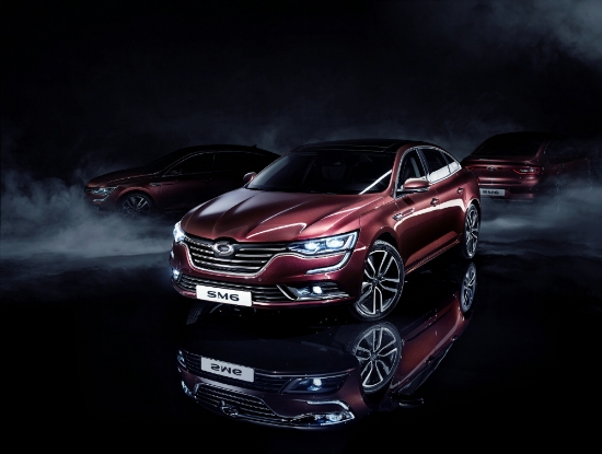 르노삼성 SM6 19년형_보르도레드. 사진=르노삼성자동차.