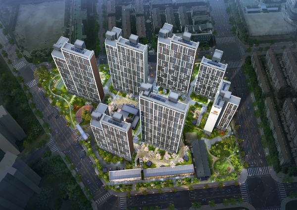 'e편한세상 선부광장' 조감도. 사진=대림산업.