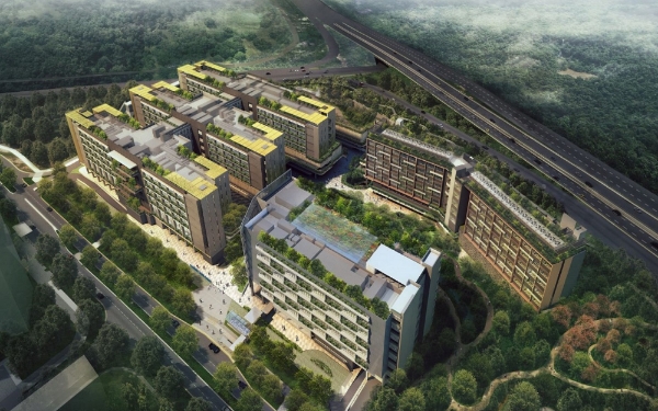 싱가포르 'WHC' 조감도. 사진=쌍용건설.