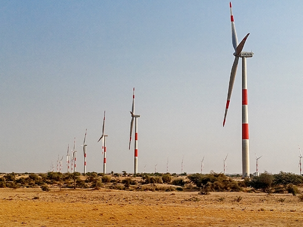파키스탄 하와 풍력발전소. 사진=대림에너지.