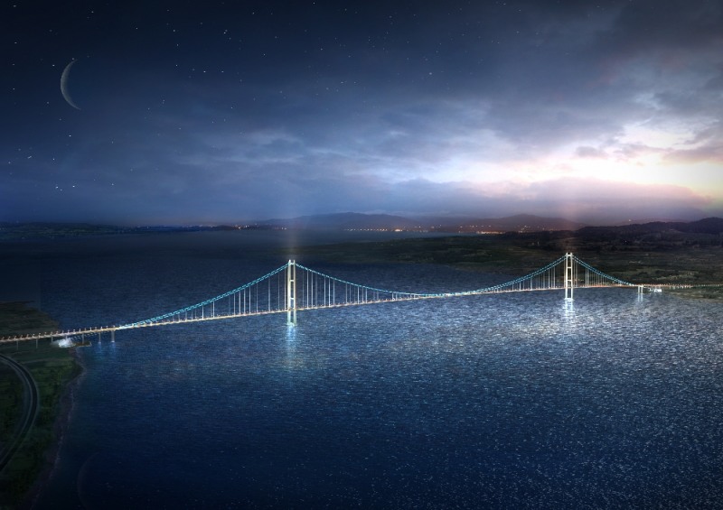 △터키 차나칼레 현수교 조감도/ 사진제공=수출입은행